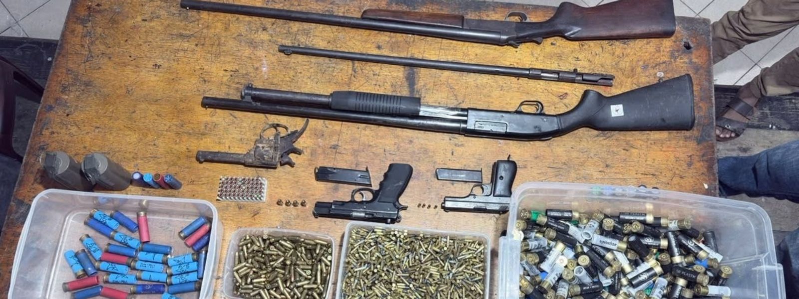 Man Arrested With Weapons Cache in Cinema Hall